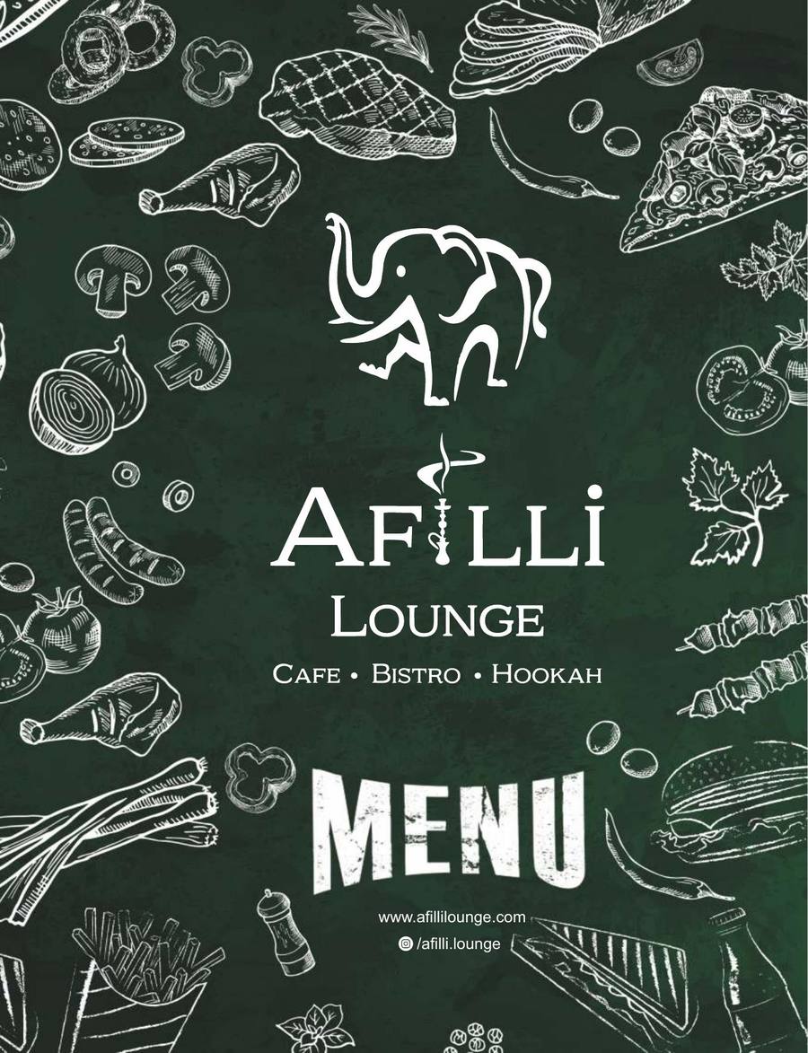 Afilli Lounge Menü
