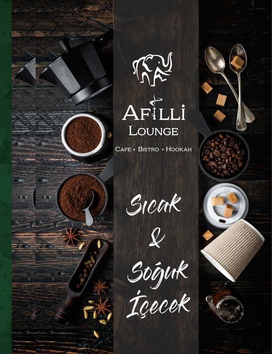 Afilli Lounge Menü