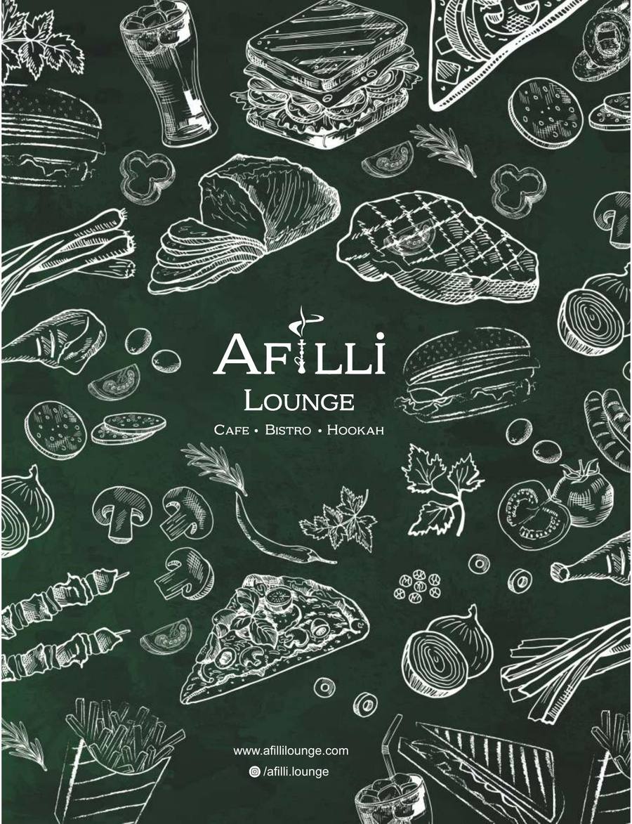 Afilli Lounge Menü